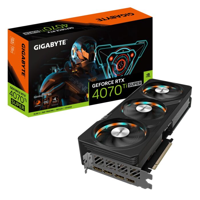 Gigabyte GAMING GeForce RTX 4070 Ti SUPER OC 16G NVIDIA 16 GB GDDR6X (GV-N407TSGAMING OC-16GD)