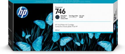 HP 746 Ink cartridge black matt 300ml for HP DesignJet Z 6/9+ (P2V83A)