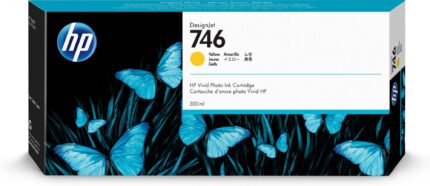 HP 746 Ink cartridge yellow 300ml for HP DesignJet Z 6/9+ (P2V79A)