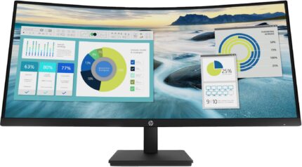 HP P34hc G4 computer monitor 86.4 cm (34") 3440 x 1440 pixels Quad HD LED Black (21Y56AA#ABB)