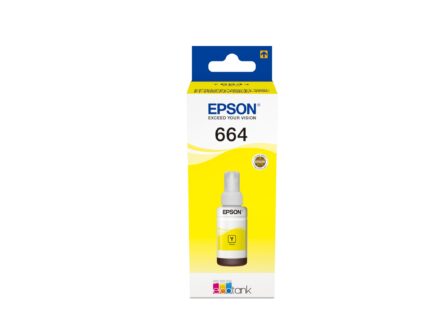 Epson C13T664440/664 Ink bottle yellow, 6.5K pages 70ml for Epson L 300/655 (C13T664440)