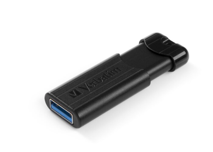 Verbatim PinStripe 3.0 - USB 3.0 Drive 128GB - Black