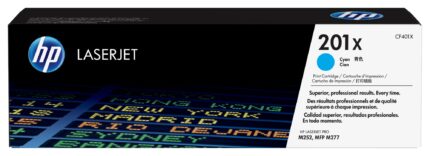 HP 201X Toner cartridge cyan, 2.3K pages ISO/IEC 19752 for HP Pro M 252 (CF401X)