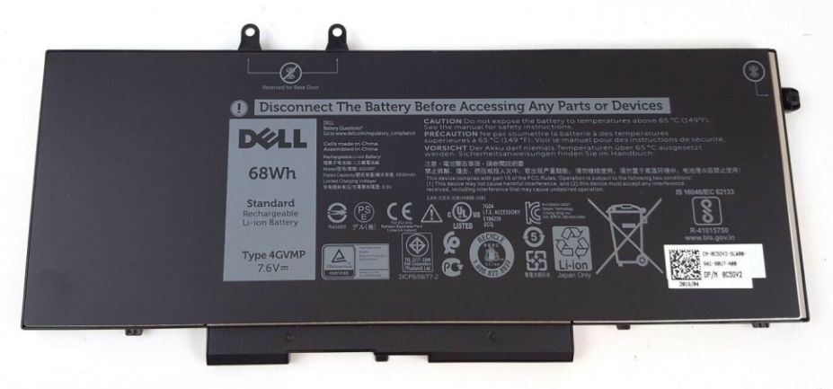 KFJzECZZYEK7Fh5wJMxJ8w.c-r.jpg DELL Battery Latitude 7400 / PWS 3540 4C 68 WHR (C5GV2)