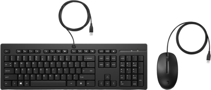 HP 225 Wired Mouse and Keyboard Combo (286J4AA#ABB)