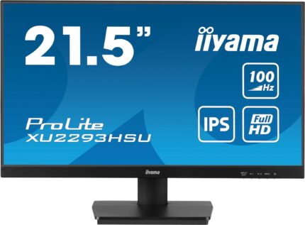 iiyama ProLite XU2293HSU-B6 computer monitor 54.6 cm (21.5") 1920 x 1080 pixels Full HD LED Black (XU2293HSU-B6)