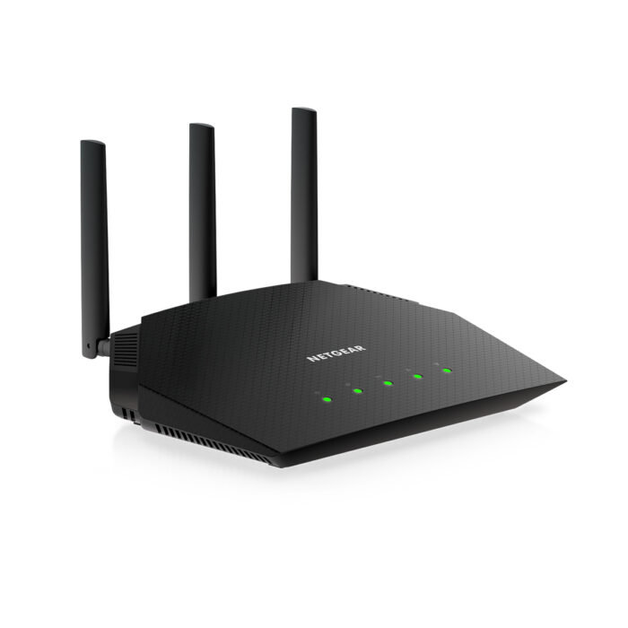 K_nTeWInM0yM01XAYETo0w.c-r.jpg NETGEAR Nighthawk 4-Stream AX1800 WiFi 6 Router (RAX10) wireless router Gigabit Ethernet Dual-band (2.4 GHz / 5 GHz) Black