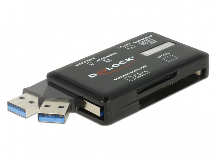 KasMmyHc0EuGCiitvhiVbA.c-r.jpg DeLOCK 91758 card reader USB 3.2 Gen 1 (3.1 Gen 1) Black (91758)