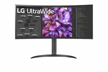 LG 34WQ75C-B.AEK computer monitor 86.4 cm (34") 3440 x 1440 pixels Quad HD LCD Black