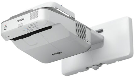 Epson EB-695Wi data projector Ultra short throw projector 3500 ANSI lumens 3LCD WXGA (1280x800) Grey, White (V11H740041)