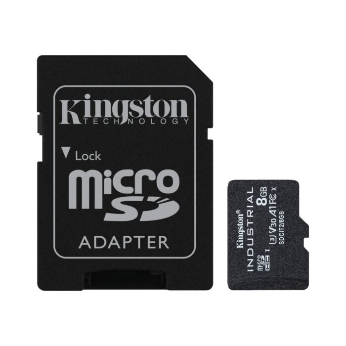 Kingston Industrial 8 GB MicroSDHC UHS-I Class 10 (SDCIT2/8GB)