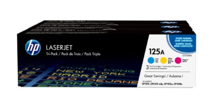 HP 125A Toner cartridge MultiPack C,M,Y, 3x1.4K pages ISO/IEC 19798 Pack=3 for HP CLJ CP 1210 (CF373AM)