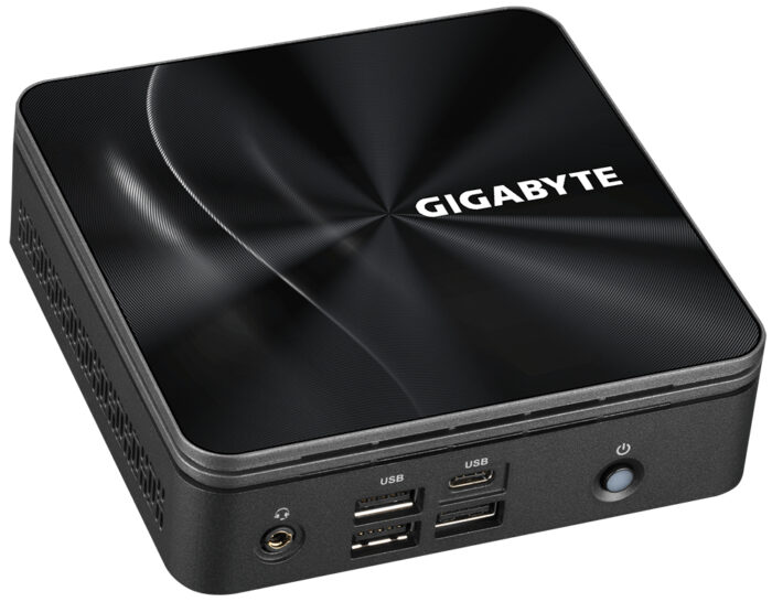 Gigabyte GB-BRR5-4500 PC/workstation barebone UCFF Black 4500U 2.3 GHz (GB-BRR5-4500)