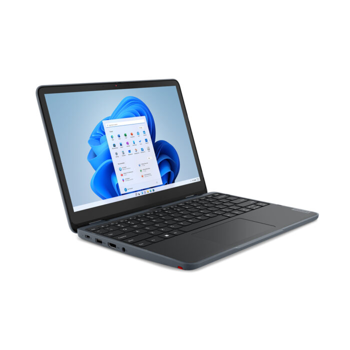 Lenovo 500w Yoga Intel N N100 Hybrid (2-in-1) 31 cm (12.2") Touchscreen WUXGA 8 GB LPDDR5-SDRAM 128 GB SSD Wi-Fi 6 (802.11ax) Windows 11 Pro Grey (82VQ0003UK)