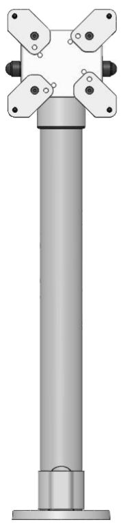 Ergonomic Solutions V0.1 - 450mm SpacePole Top (PRI003-02)