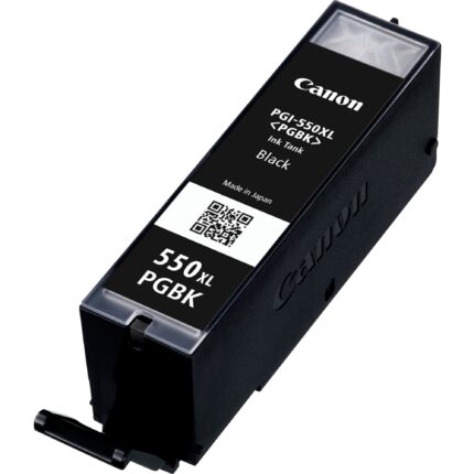 Canon 6431B001/PGI-550PGBKXL Ink cartridge black high-capacity pigmented, 500 pages ISO/IEC 24711 5615 Photos 22ml for Canon Pixma IP 8700/IX 6850/MG 5450/MG 6350/MX 725 (6431B001)