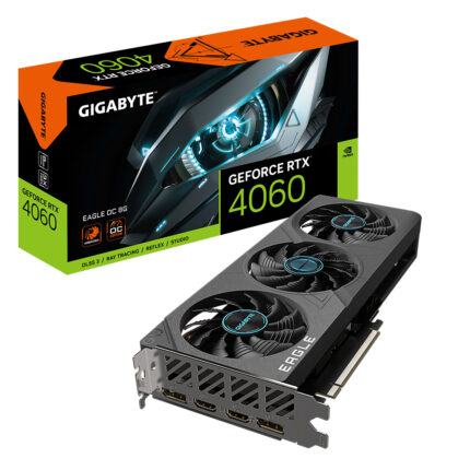 Gigabyte EAGLE GeForce RTX 4060 OC 8G NVIDIA 8 GB GDDR6 (GV-N4060EAGLE OC-8GD)