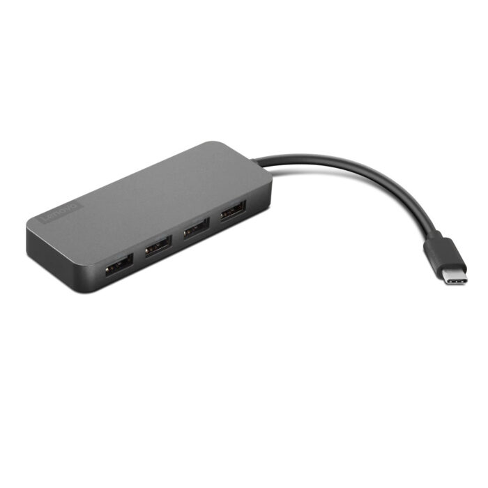 Lenovo 4X90X21427 laptop dock/port replicator USB 3.2 Gen 2 (3.1 Gen 2) Type-C Grey (4X90X21427)