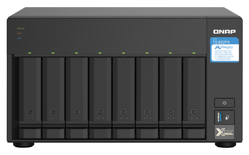 MAjm4XZat0iQbUsaXKdTGA.c-r.jpg QNAP TS-832PX NAS Tower Ethernet LAN Aluminium, Black AL324