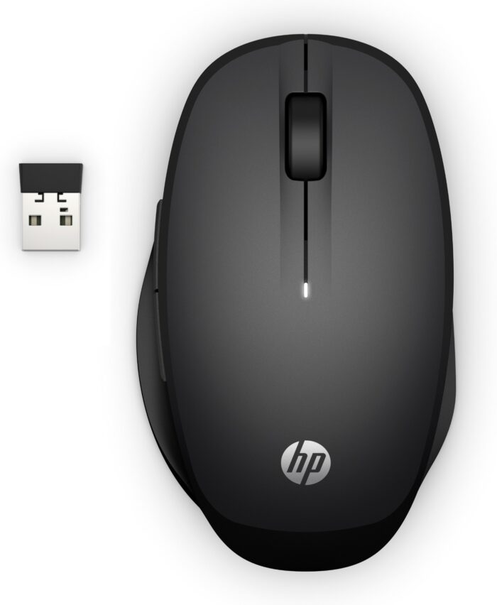 HP Dual Mode Black Mouse 300 (6CR71AA#ABB)