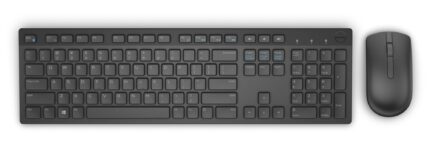 DELL KM636 keyboard Mouse included RF Wireless QWERTY English Black (580-ADFZ)