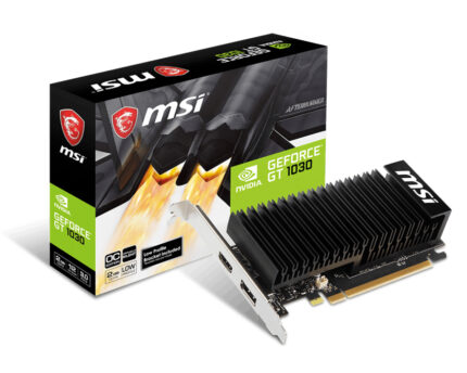 MSI VGA 2GB GT1030 LP Silent H/DP GeForce GT 1030 2GHD4 LP OC