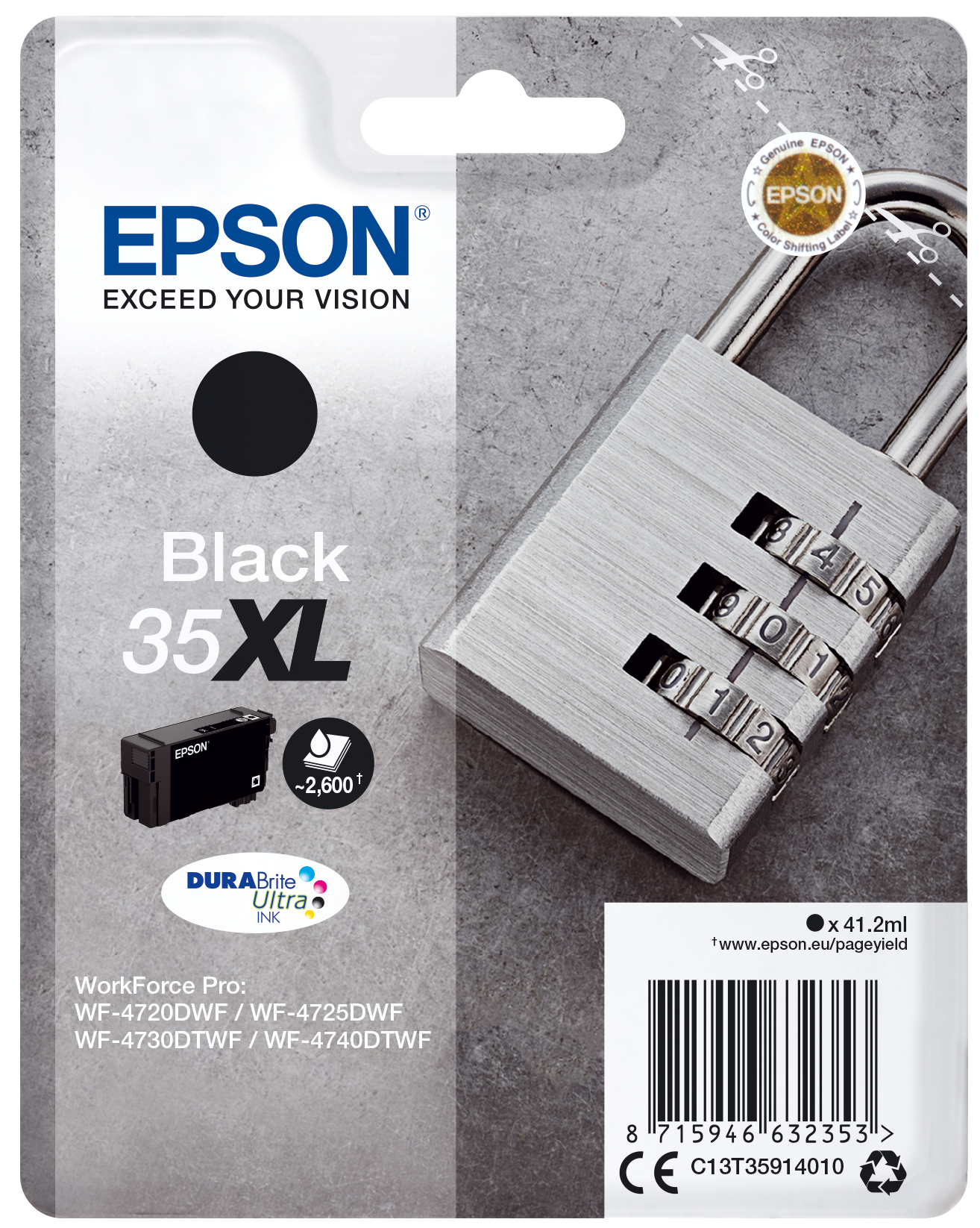 MdgNrdnY4kG2eYOdOpjQ8A.c-r.jpg Epson C13T35914010/35XL Ink cartridge black high-capacity, 2.6K pages ISO/IEC 24711 41,2ml for Epson WF-4720 (C13T35914010)