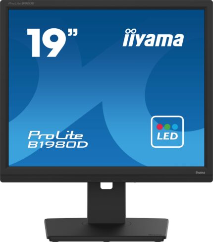 iiyama ProLite B1980D-B5 computer monitor 48.3 cm (19") 1280 x 1024 pixels SXGA LCD Black (B1980D-B5)