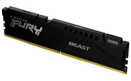 Kingston FURY Beast 16GB 4800MT/s DDR5 CL38 DIMM Black (KF548C38BB-16)