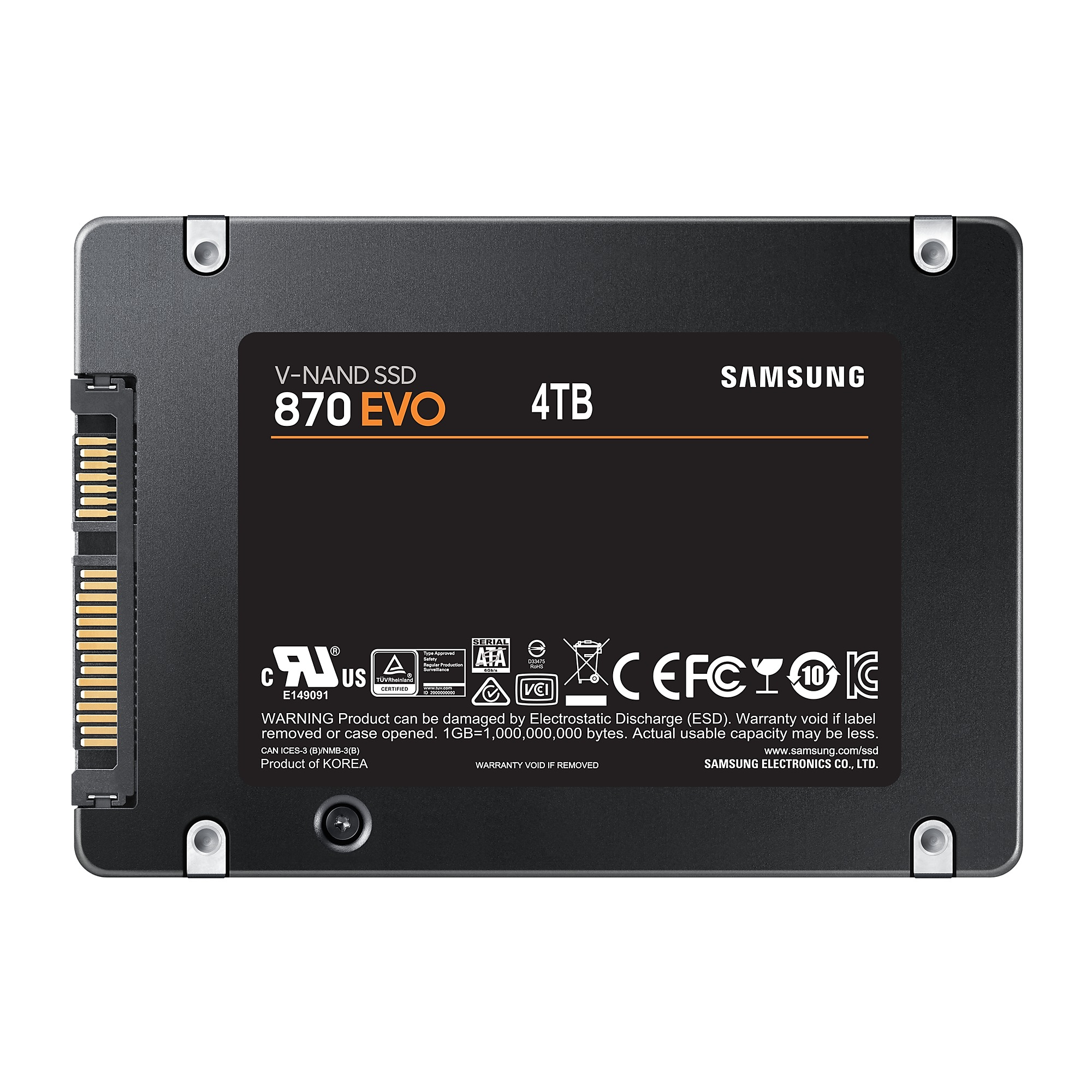 MtygESSrCUmYVFGST4NElQ.c-r.jpg Samsung 870 EVO 2.5" 4 TB Serial ATA III V-NAND