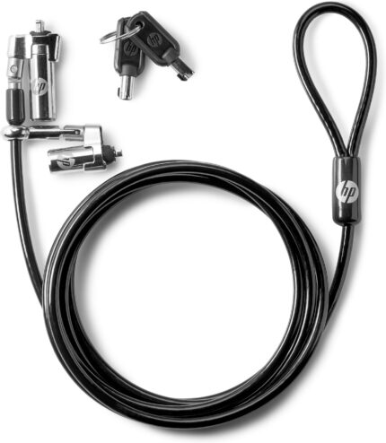 HP Dual Head Keyed Cable Lock 10 mm (T1A64AA)