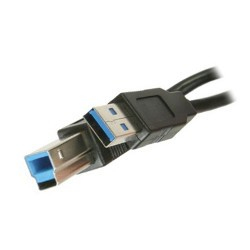 Fujitsu PA03656-K969 USB cable USB 3.2 Gen 1 (3.1 Gen 1) USB A USB B Black (PA03656-K969)