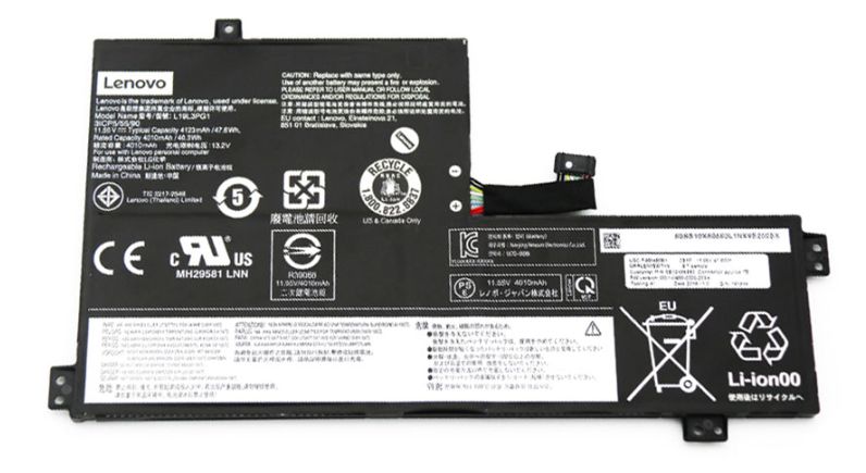 NNA-PQuMUU-XYkvzU2kXSg.c-r.jpg Lenovo Battery L19C3PG1 11.52V 47WH 3 Cell 5B10X65682, Battery, Lenovo (5B10X65682)