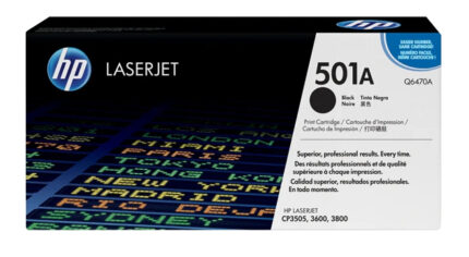 HP 501A toner cartridge 1 pc(s) Original Black (Q6470-67901)