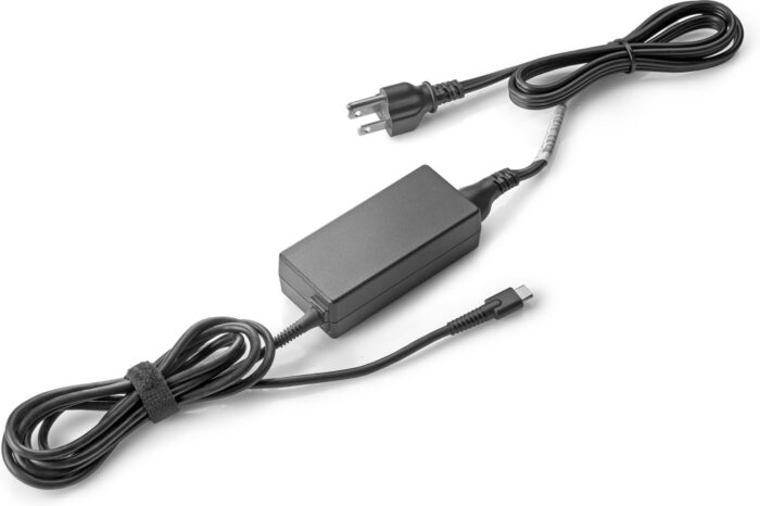 HP 45W USB-C LC Power Adapter (1MZ01AA#ABB)