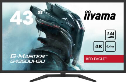 iiyama G-MASTER G4380UHSU-B1 computer monitor 108 cm (42.5") 3840 x 2160 pixels 4K Ultra HD LED Black (G4380UHSU-B1)