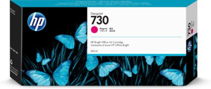 HP 730 Ink cartridge magenta 300ml for HP DesignJet T 1600/1700/940 (P2V69A)