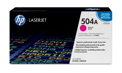 HP 504A Toner cartridge magenta, 7K pages ISO/IEC 19798 for HP CLJ CP 3525 (CE253A)