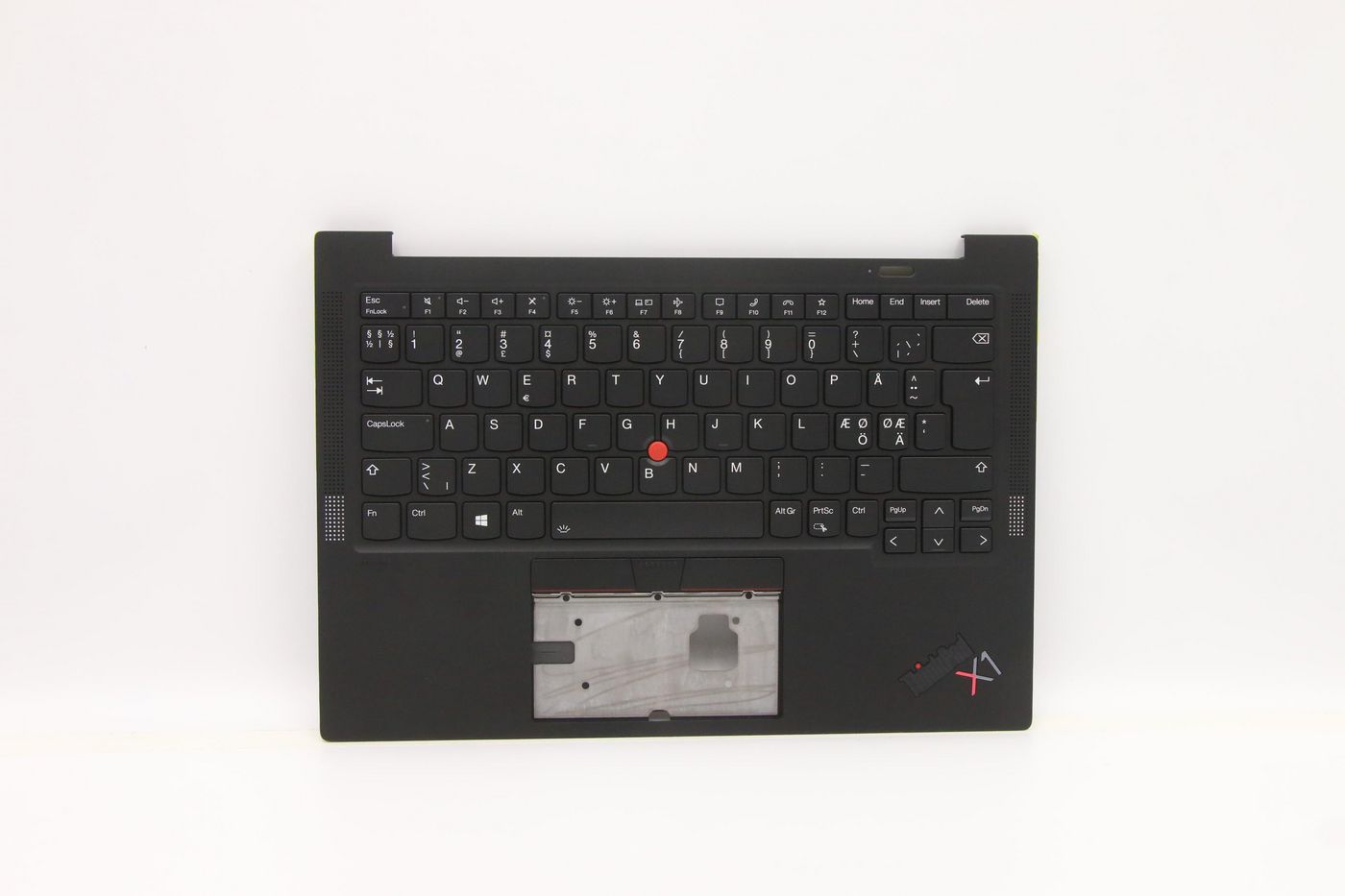 OI2rDPrYy066ooRCTxggFg.c-r.jpg Lenovo Panther-1 FRU GRP KBD Bezel ASM Nordic (w/ BL KBD, (5M11C53287)