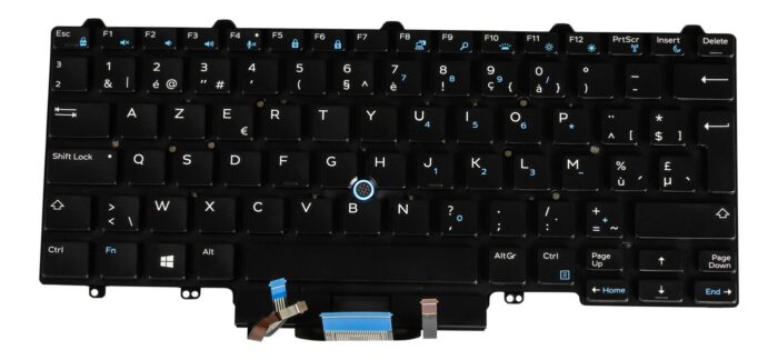 DELL Keyboard, Belgian, 83 Keys, (HC6KK)