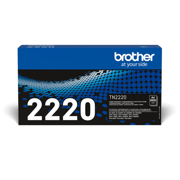 Brother TN-2220 Toner-kit, 2.6K pages ISO/IEC 19752 for Brother Fax 2840/HL-2240 (TN2220) - Image 1