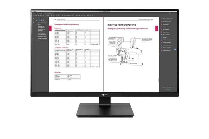 LG 27BN65QP-B computer monitor 68.6 cm (27") 2560 x 1440 pixels Quad HD Black