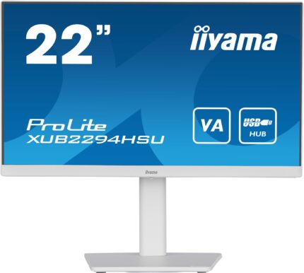 iiyama ProLite computer monitor 54.6 cm (21.5") 1920 x 1080 pixels Full HD White (XUB2294HSU-W2)