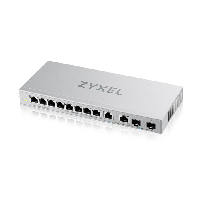 Zyxel XGS1010-12-ZZ0102F network switch Unmanaged Gigabit Ethernet (10/100/1000) Grey (XGS1010-12-ZZ0102F)