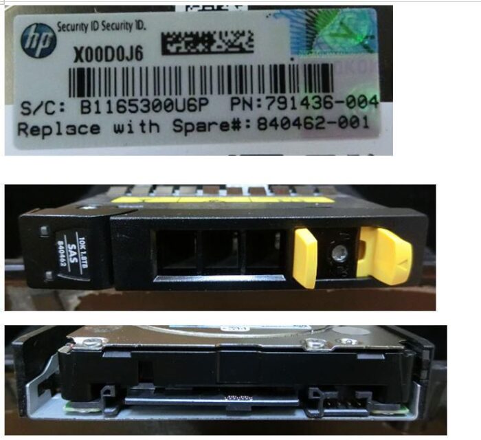 HPE DRV 1.8TB HDD 6G SAS SFF (840462-001)