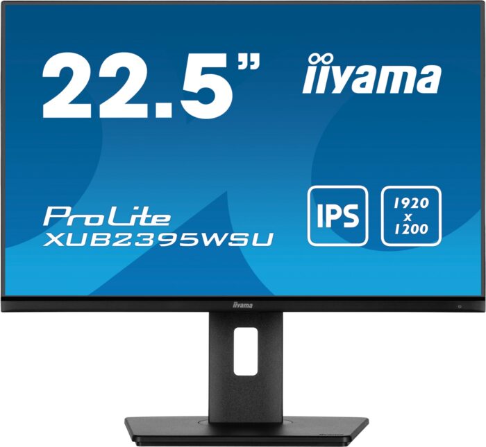 iiyama ProLite XUB2395WSU-B5 computer monitor 57.1 cm (22.5") 1920 x 1200 pixels WUXGA LCD Black (XUB2395WSU-B5)