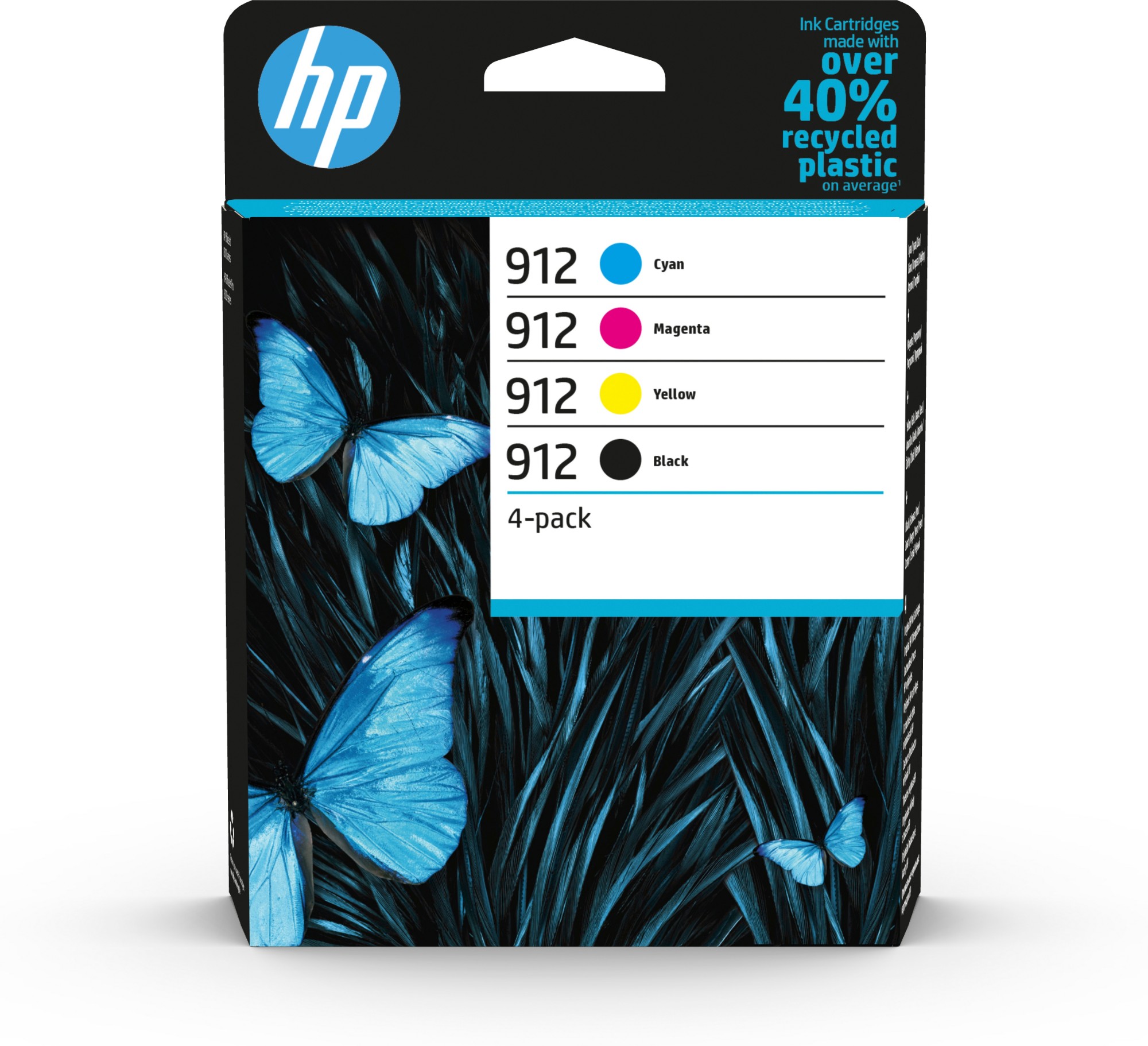 PUyGf15D7ki6bLvrPucJSQ.c-r.jpg HP/912 Ink cartridge multi pack Bk,C,M,Y, 4x300 pages 17.08ml 8,3ml + 3x2,9ml Pack=4 for HP OJ Pro 8010/e/8020 (6ZC74AE)