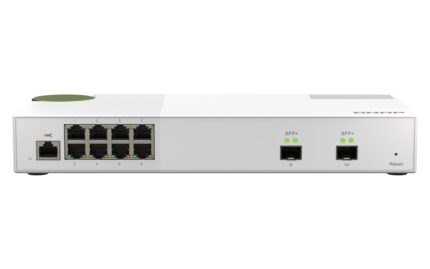 QNAP QSW-M2108-2S network switch Managed L2 2.5G Ethernet (100/1000/2500) Grey