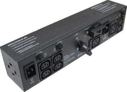 Vertiv MP2-220L power distribution unit (PDU) 4 AC outlet(s) 2U Black