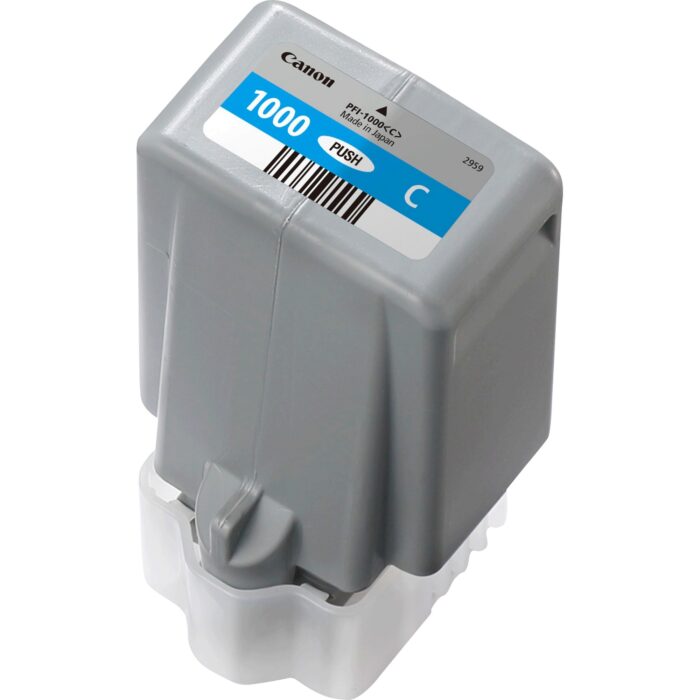 Canon 0547C001/PFI-1000C Ink cartridge cyan, 5.03K pages 80ml for Canon Pro 1000 (0547C001) - Image 1